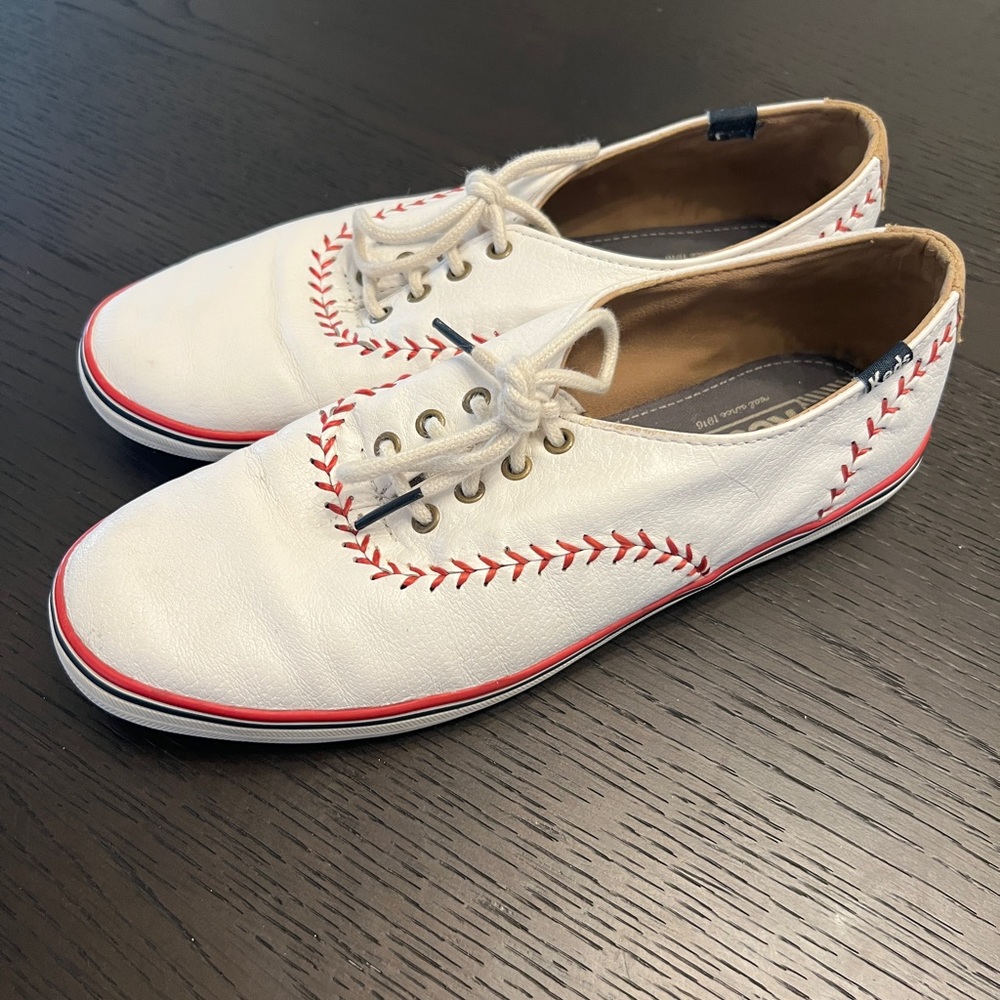 Ked’s Baseball White Tennis Shoes